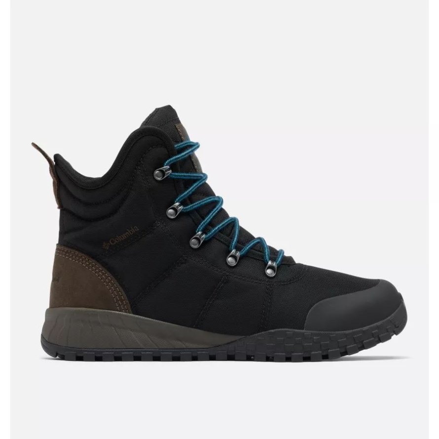 Columbia Black/Cordovan Men's Fairbanks Omni-Heat Boot Wide