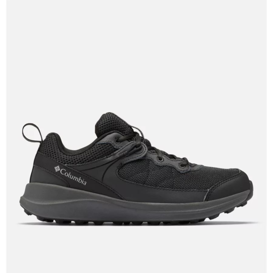 Columbia Black/Dark Grey Youth Trailstorm Walking Shoe