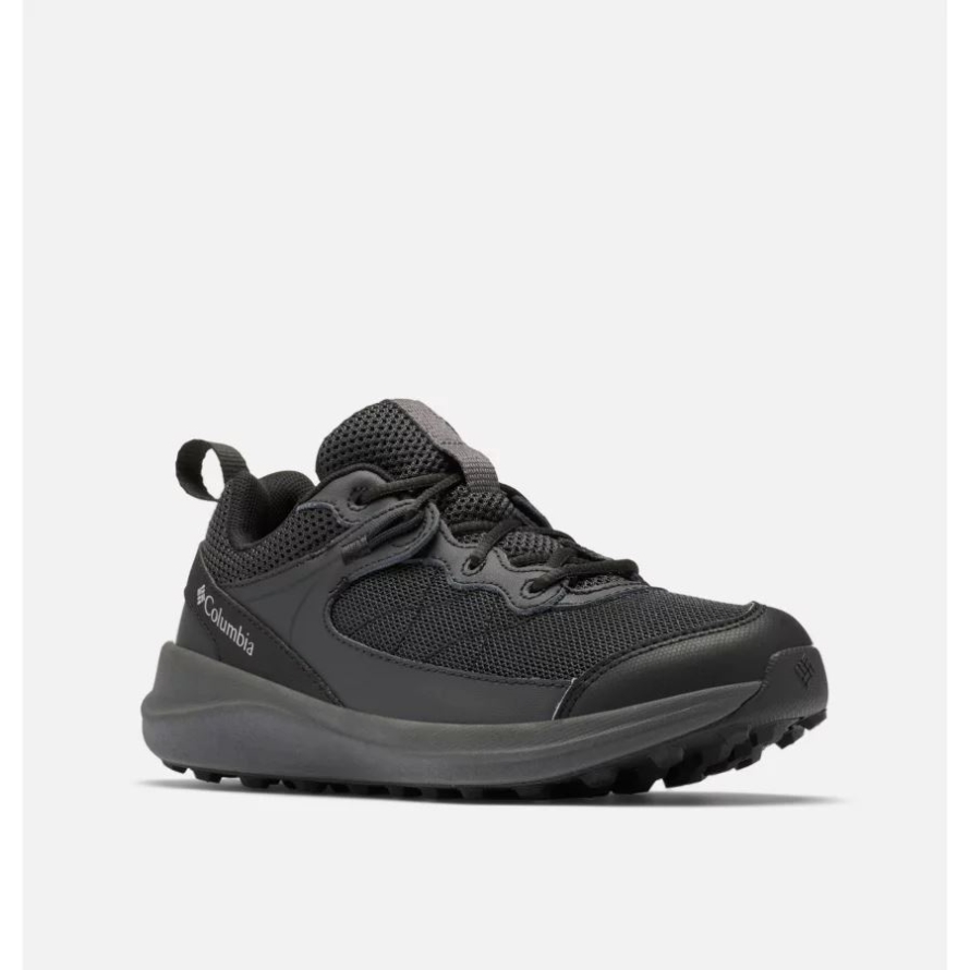 Columbia Black/Dark Grey Youth Trailstorm Walking Shoe