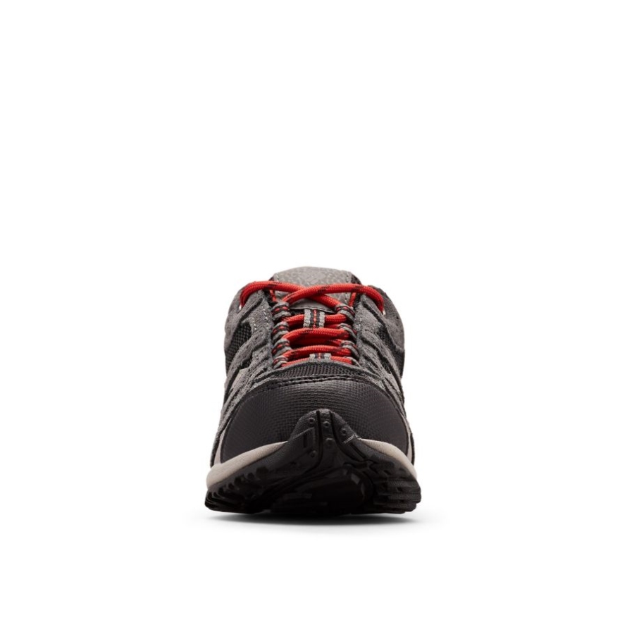 Columbia Black/Flame Big Kids' Redmond Waterproof Shoe