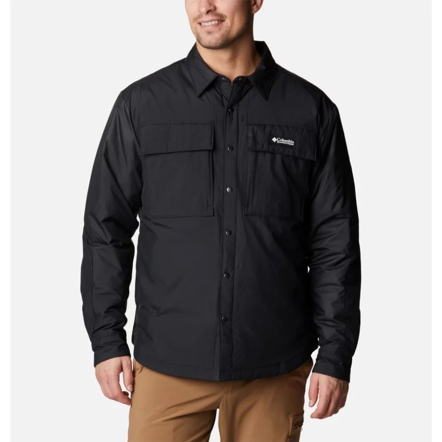Columbia Black Men's Ballistic Ridge Shirt Jacket