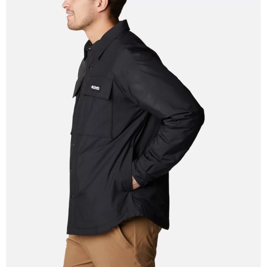 Columbia Black Men's Ballistic Ridge Shirt Jacket