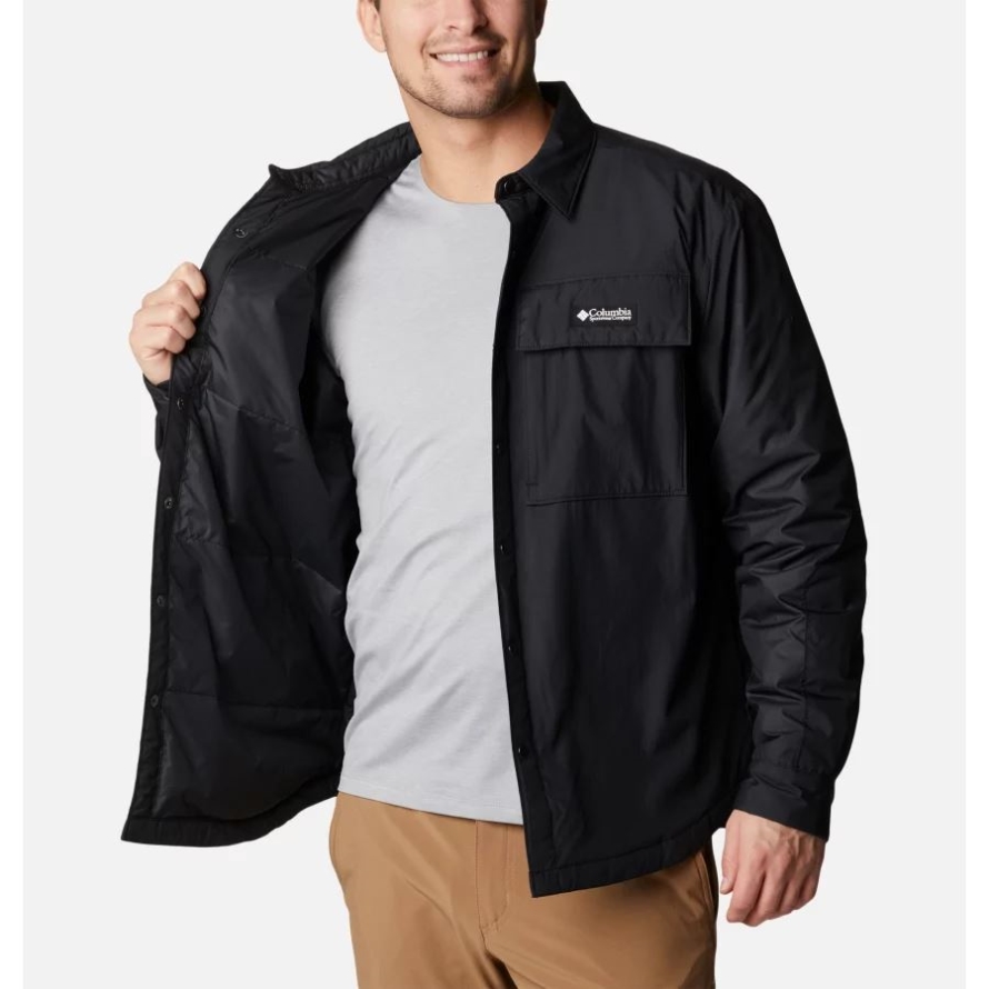 Columbia Black Men's Ballistic Ridge Shirt Jacket