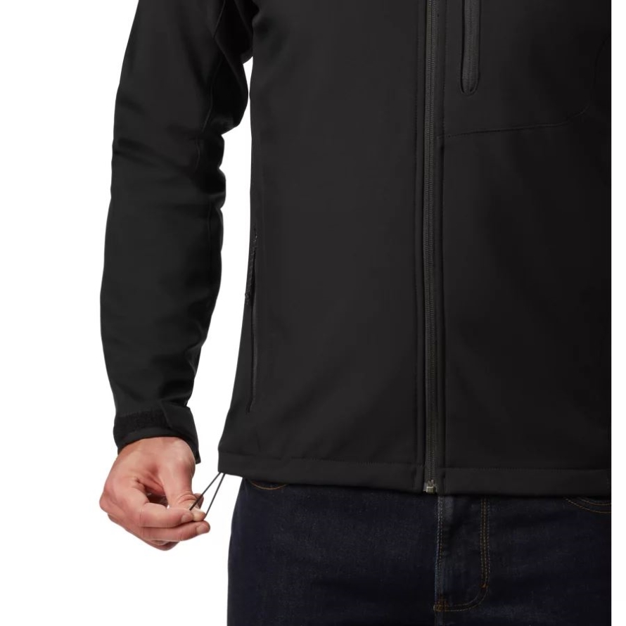Columbia Black Men's Cascade Ridge II Softshell Jacket