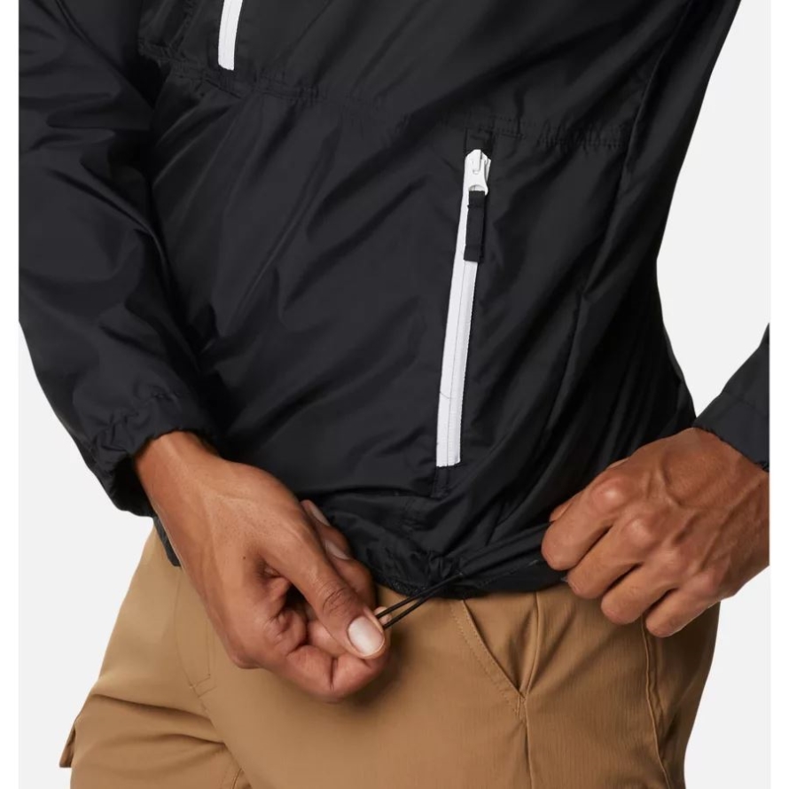 Columbia Black Men's Flash Challenger Anorak Jacket