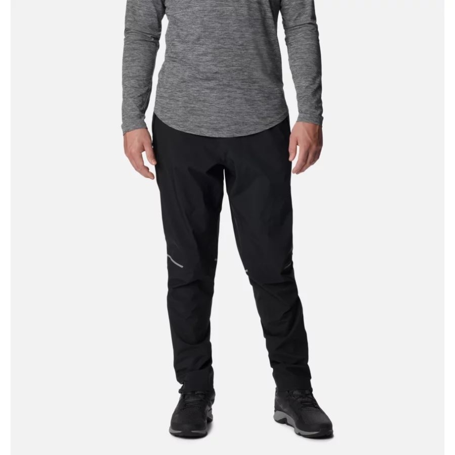 Columbia Black Men's Hazy Trail Rain Pants