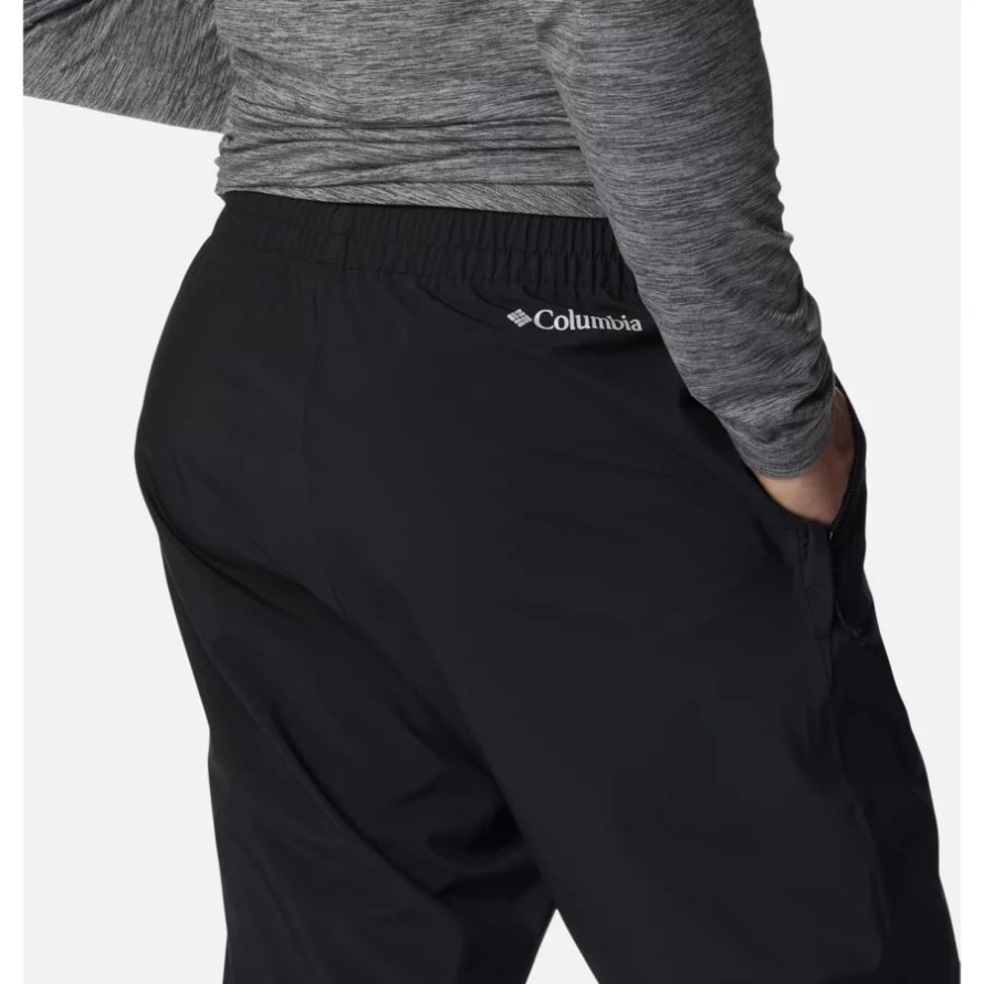 Columbia Black Men's Hazy Trail Rain Pants