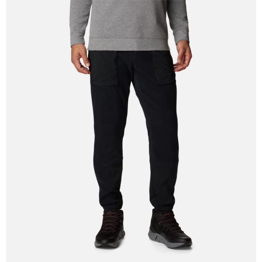 Columbia Black Men's Heritage Ridge Fleece Pants