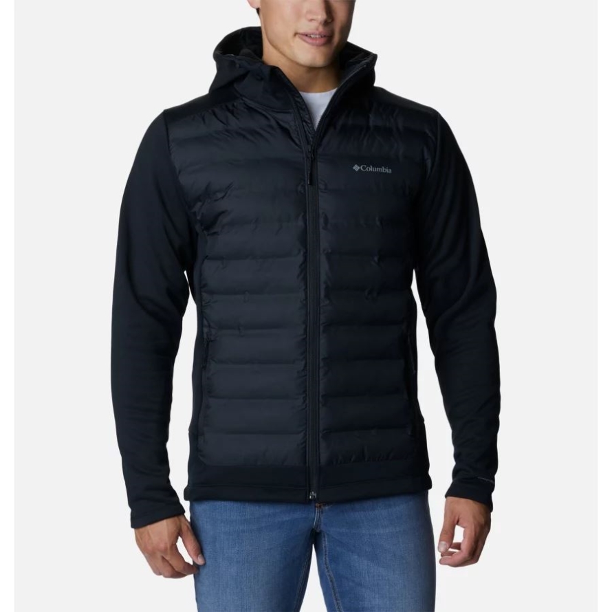 Columbia Black Men's Out-Shield Insulated Full Zip Hoodie