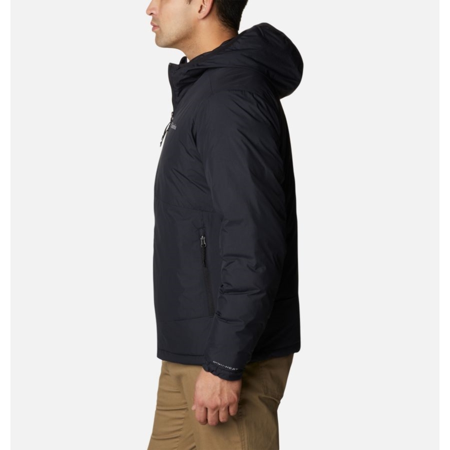 Columbia Black Men's Reno Ridge Hooded Jacket