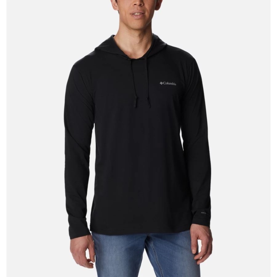 Columbia Black Men's Sun Trek Technical Hoodie