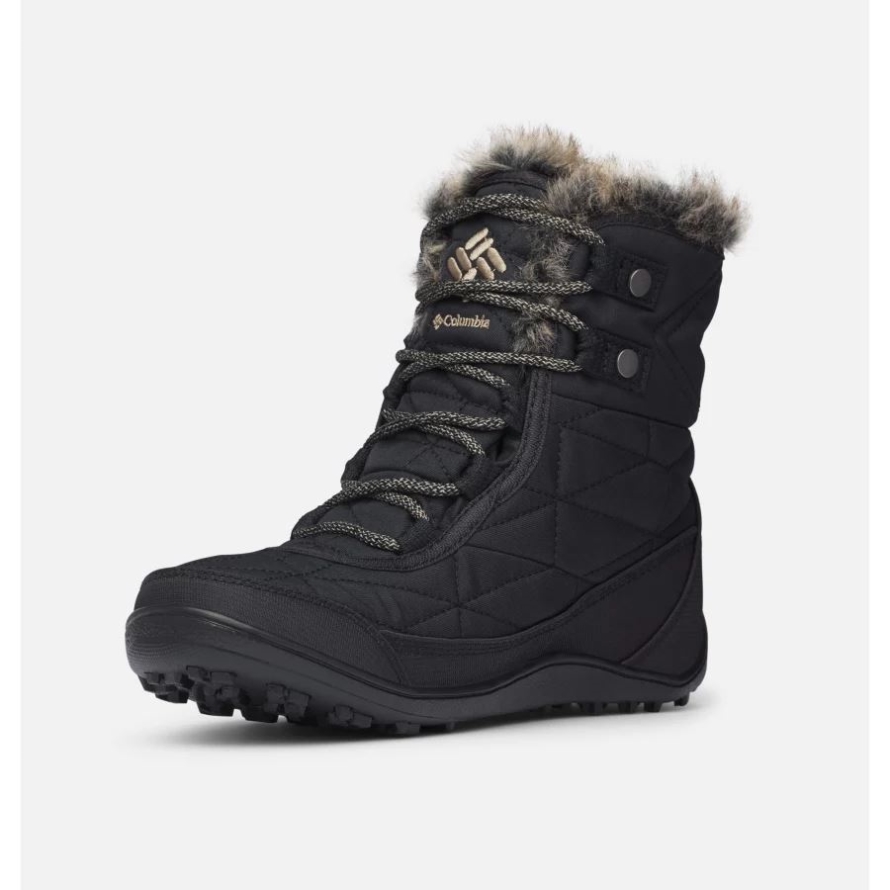 Columbia Black/Pebble Women's Minx Shorty III Boot Wide