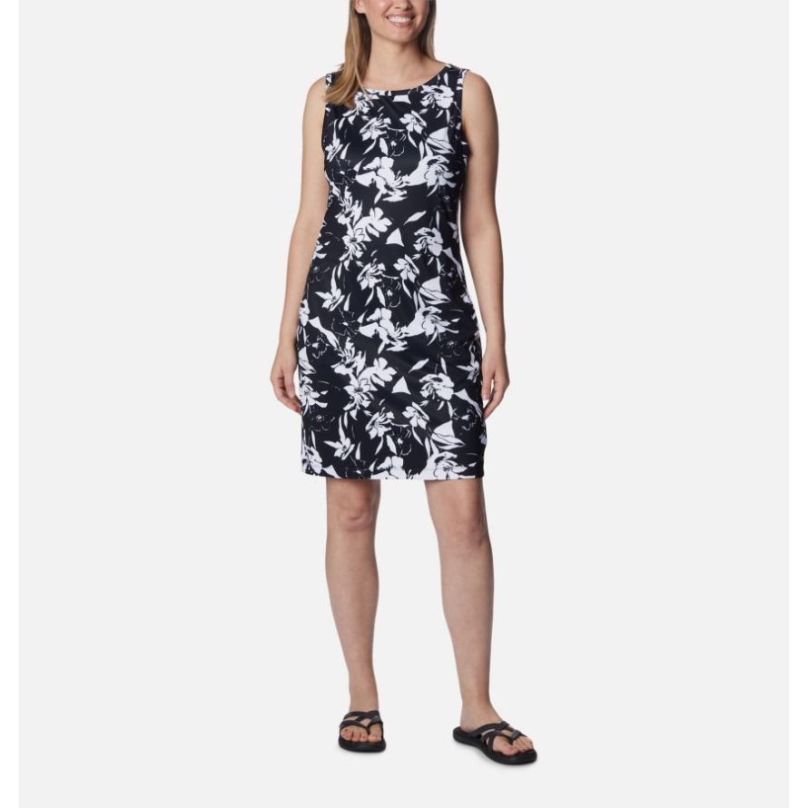 Columbia Black/Pop Flora Women's Chill River Printed Dress