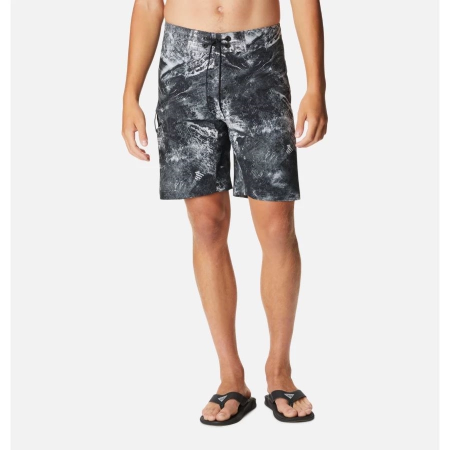 Columbia Black Realtree Horizon Men's PFG Offshore II Board Shorts