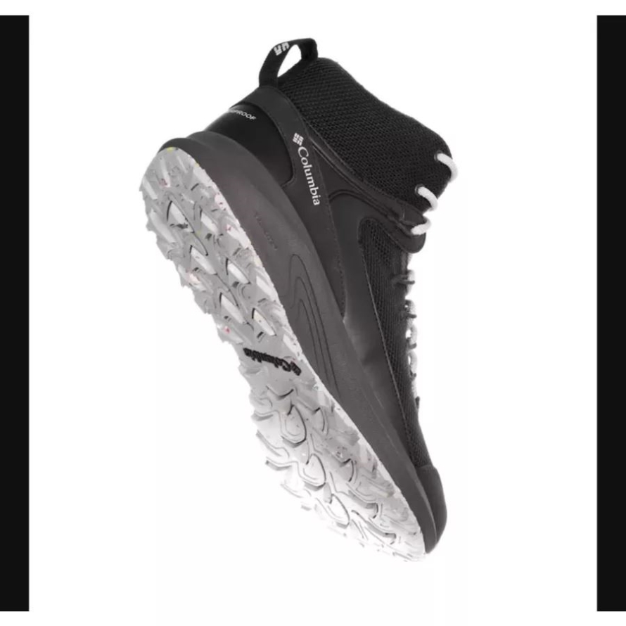 Columbia Black/Steam Men's Trailstorm Mid Waterproof Walking Shoe