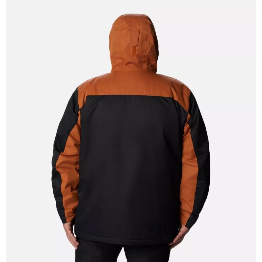 Columbia Black/Warm Copper Men's Tipton Peak II Insulated Jacket Big