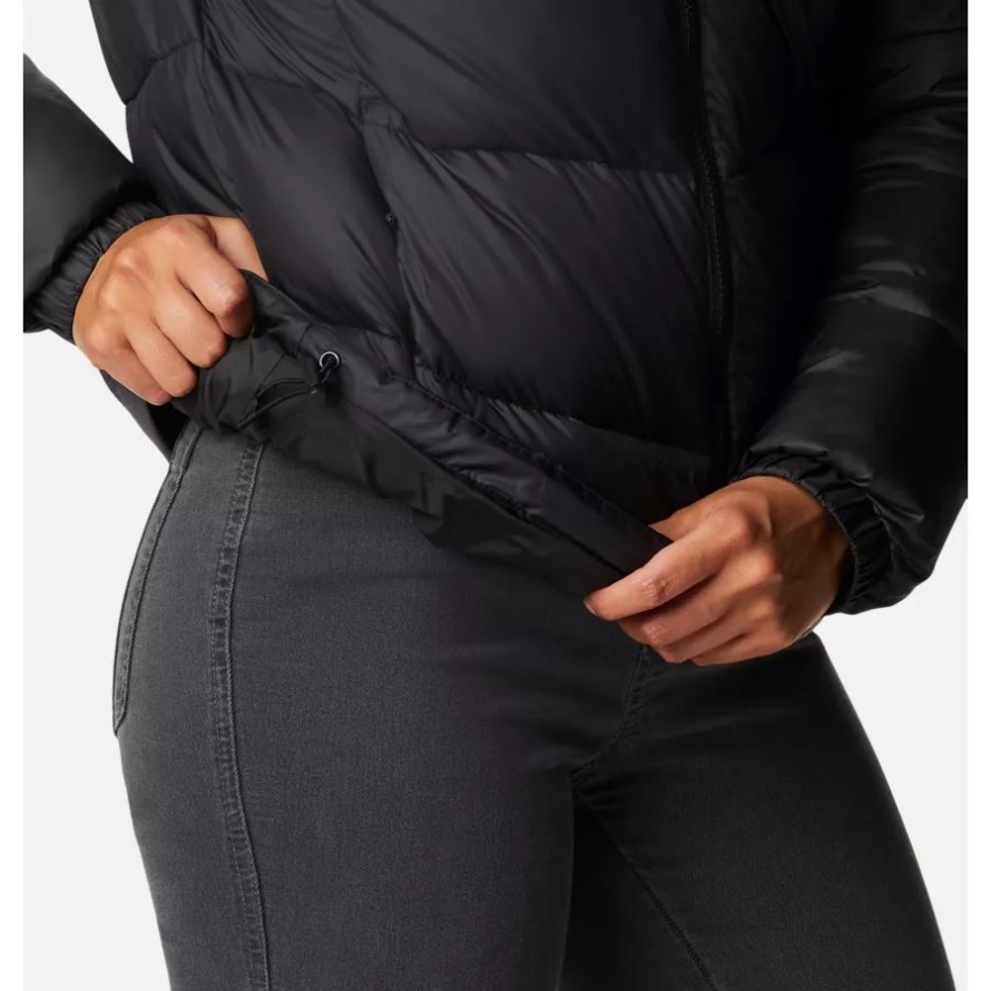 Columbia Black/White/City Grey Women's Puffect Color Blocked Jacket
