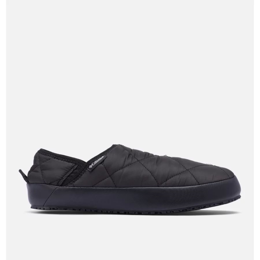 Columbia Black/White Men's Omni Heat Lazy Bend Moc Slippers