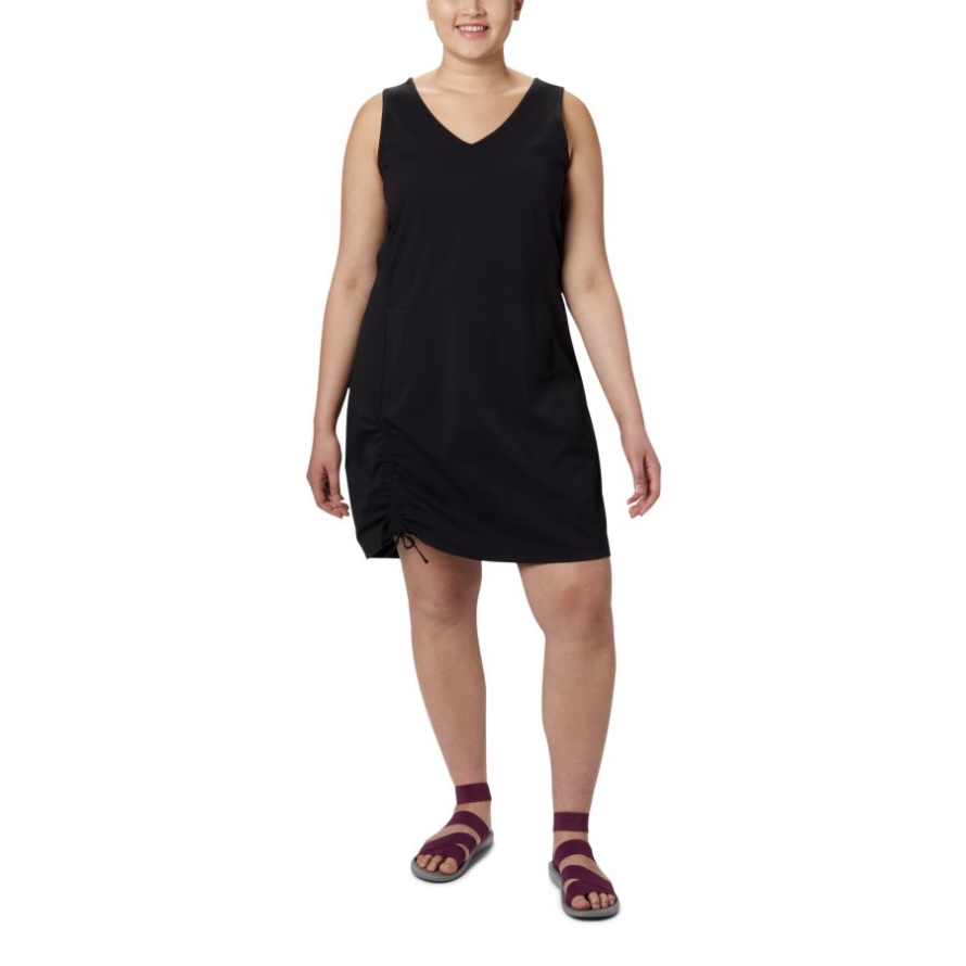 Columbia Black Women's Anytime Casual III Dress Plus Size