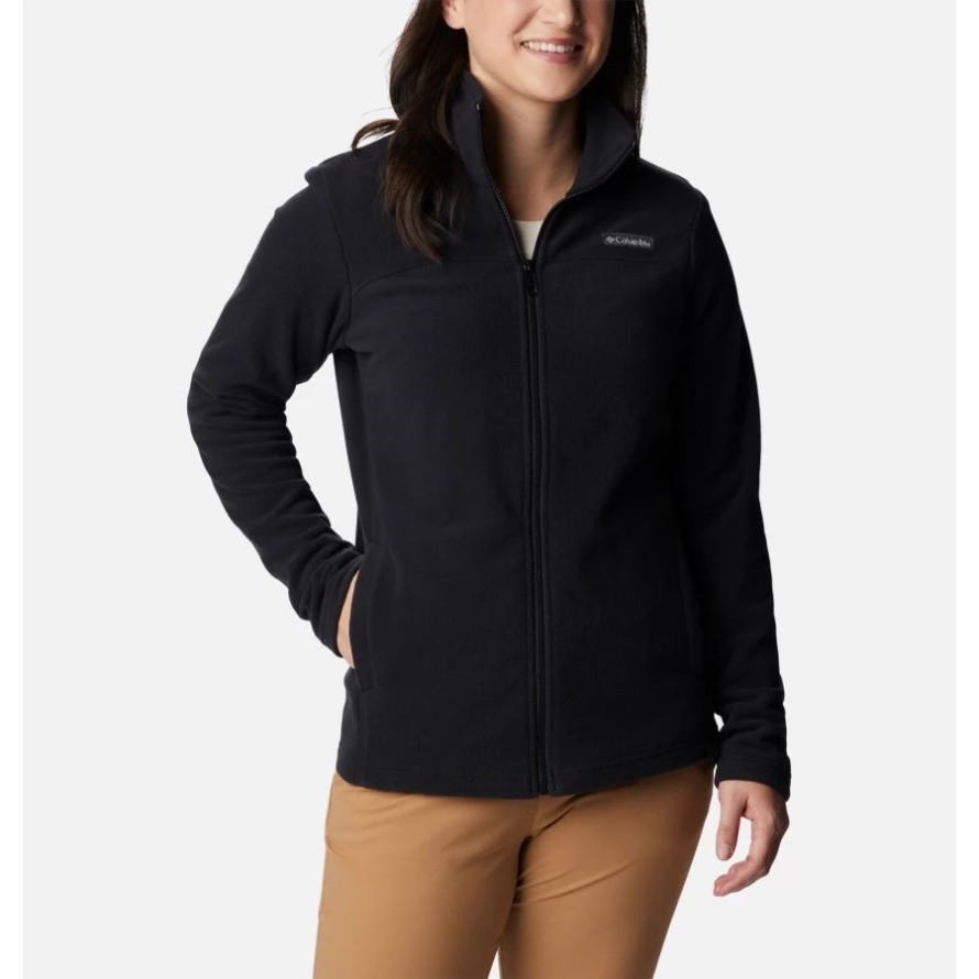 Columbia Black Women's Castle Dale Full Zip Fleece Jacket
