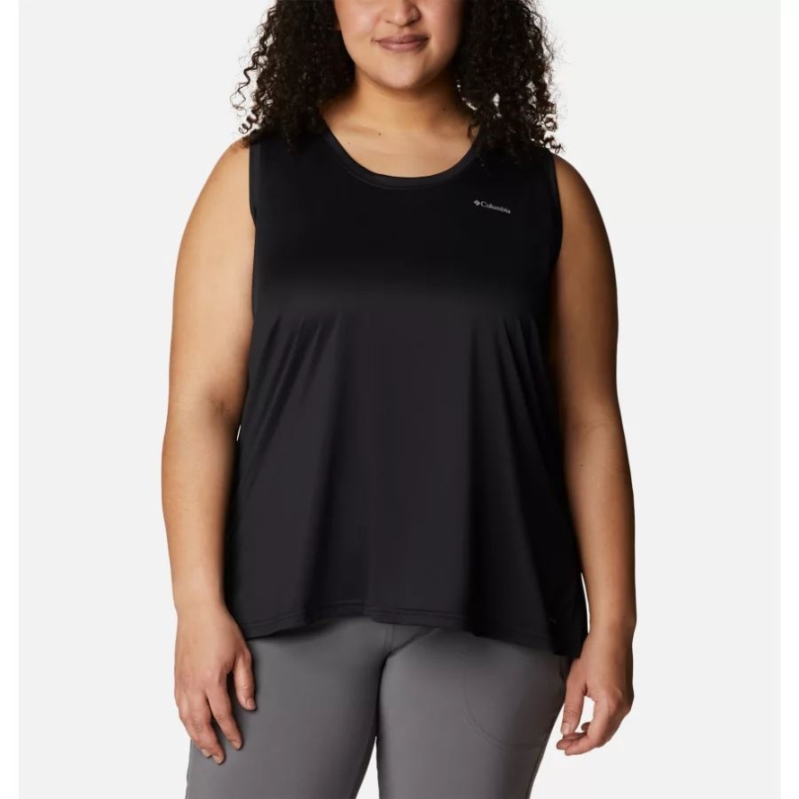 Columbia Black Women's Columbia Hike Tank Plus Size