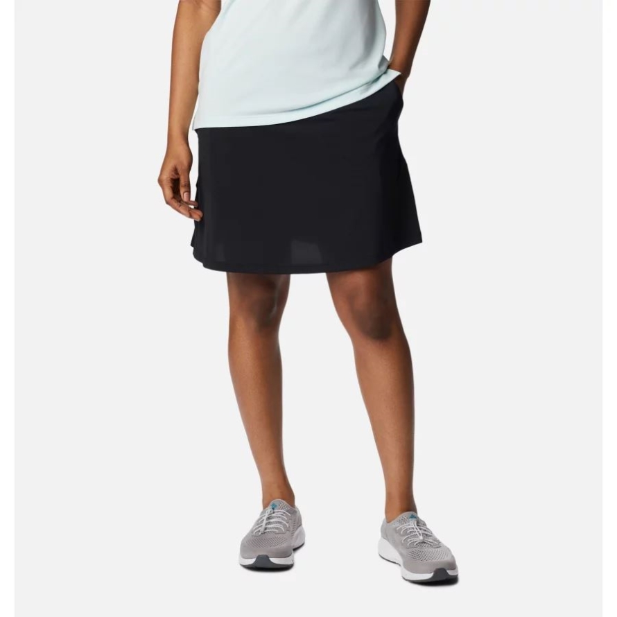 Columbia Black Women's Golf Omni-Wick Qualifier Skort