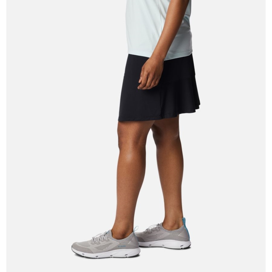 Columbia Black Women's Golf Omni-Wick Qualifier Skort