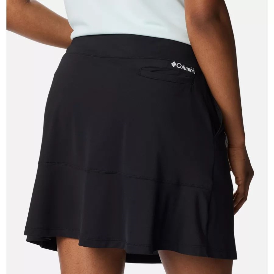 Columbia Black Women's Golf Omni-Wick Qualifier Skort