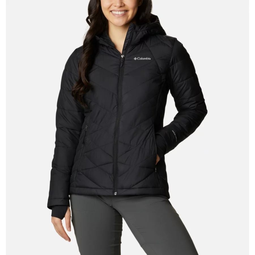 Columbia Black Women's Heavenly Hooded Jacket
