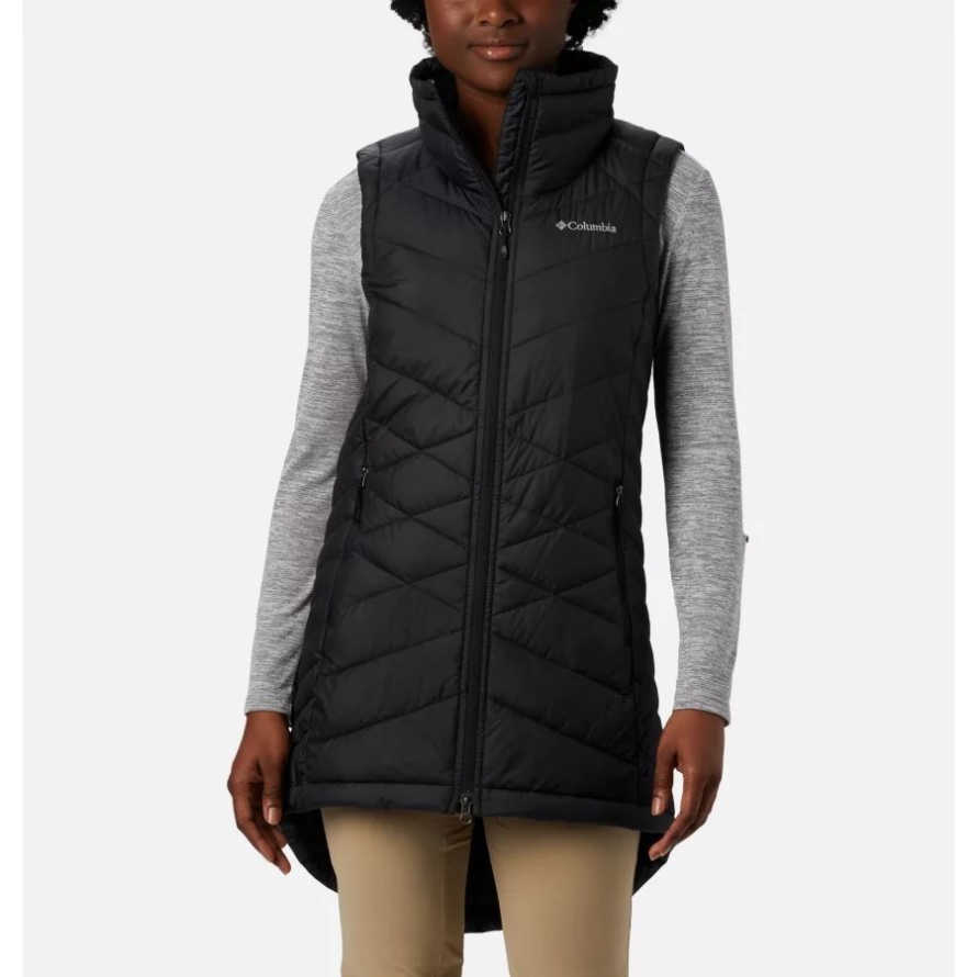 Columbia Black Women's Heavenly Long Vest