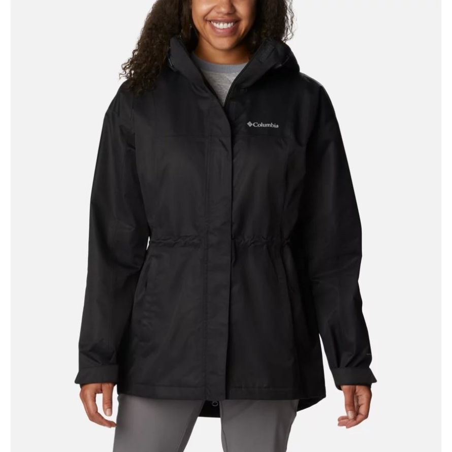 Columbia Black Women's Hikebound Long Jacket
