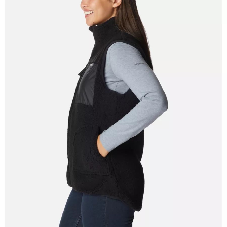 Columbia Black Women's Holly Hideaway Vest