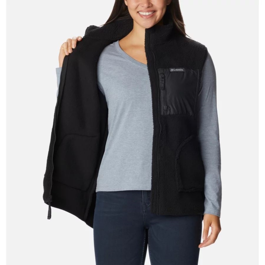 Columbia Black Women's Holly Hideaway Vest