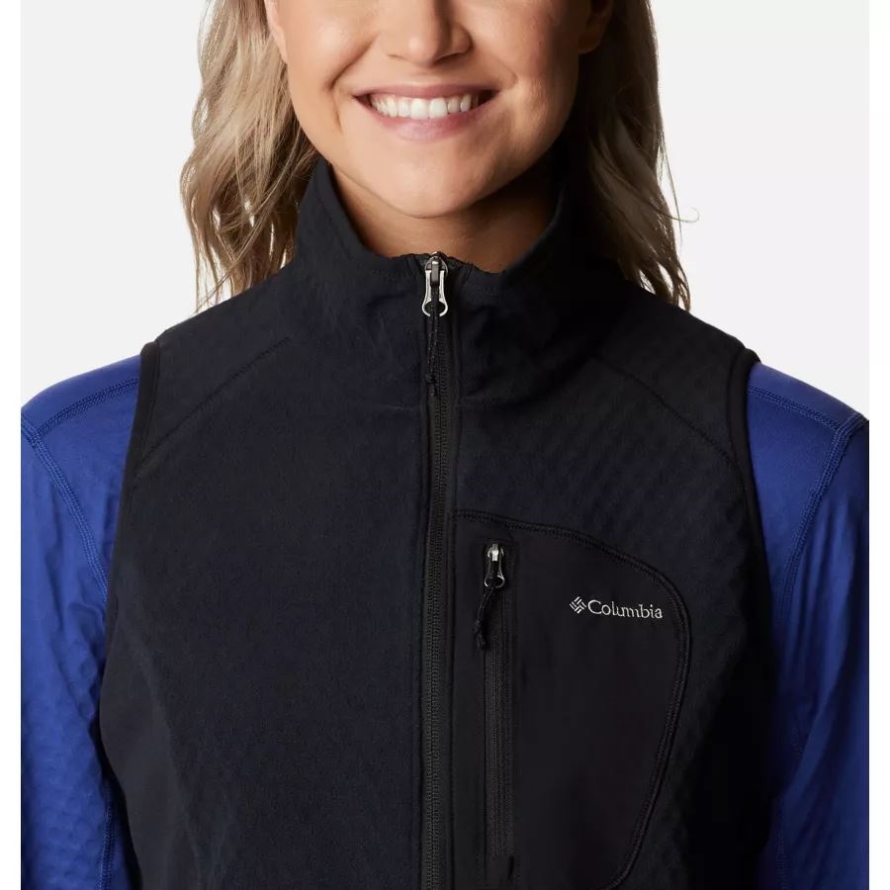 Columbia Black Women's Outdoor Tracks Vest