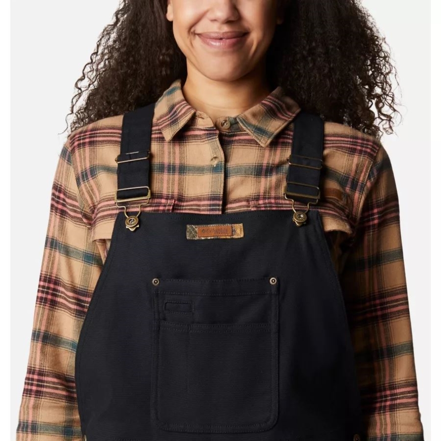 Columbia Black Women's PHG Roughtail Field Overalls