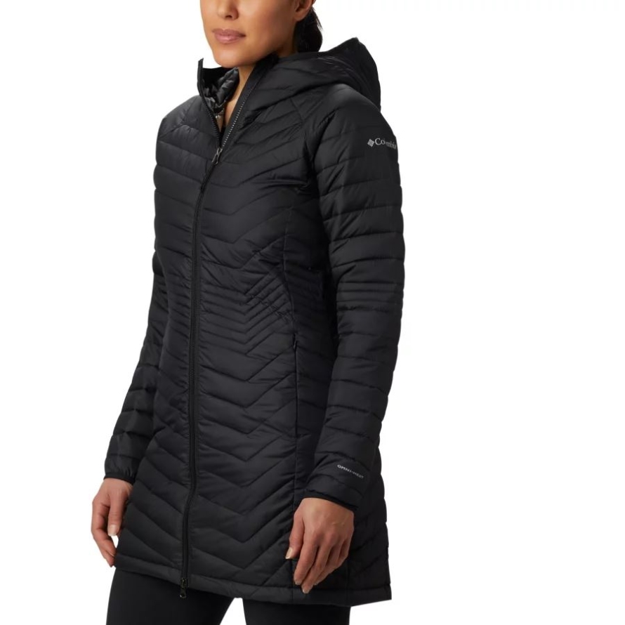 Columbia Black Women's Powder Lite Mid Jacket