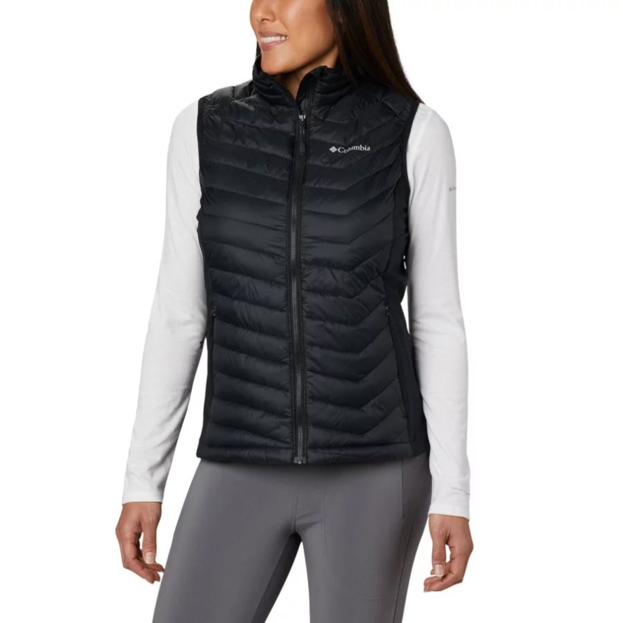 Columbia Black Women's Powder Pass Vest