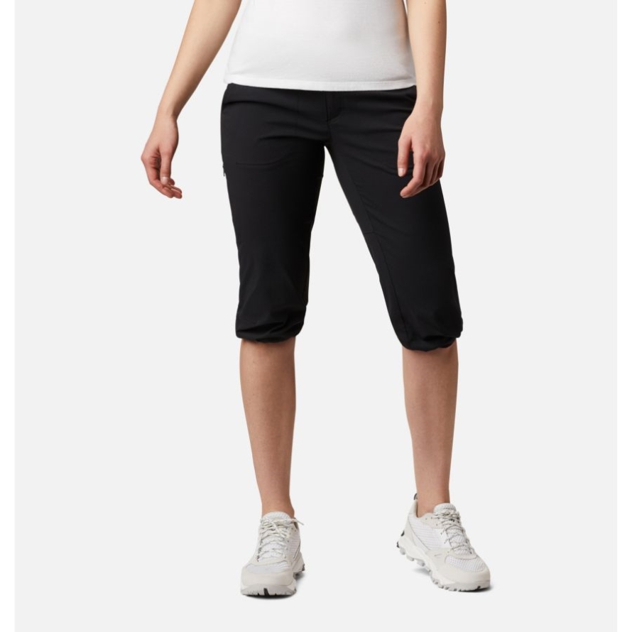 Columbia Black Women's Saturday Trail II Knee Pants