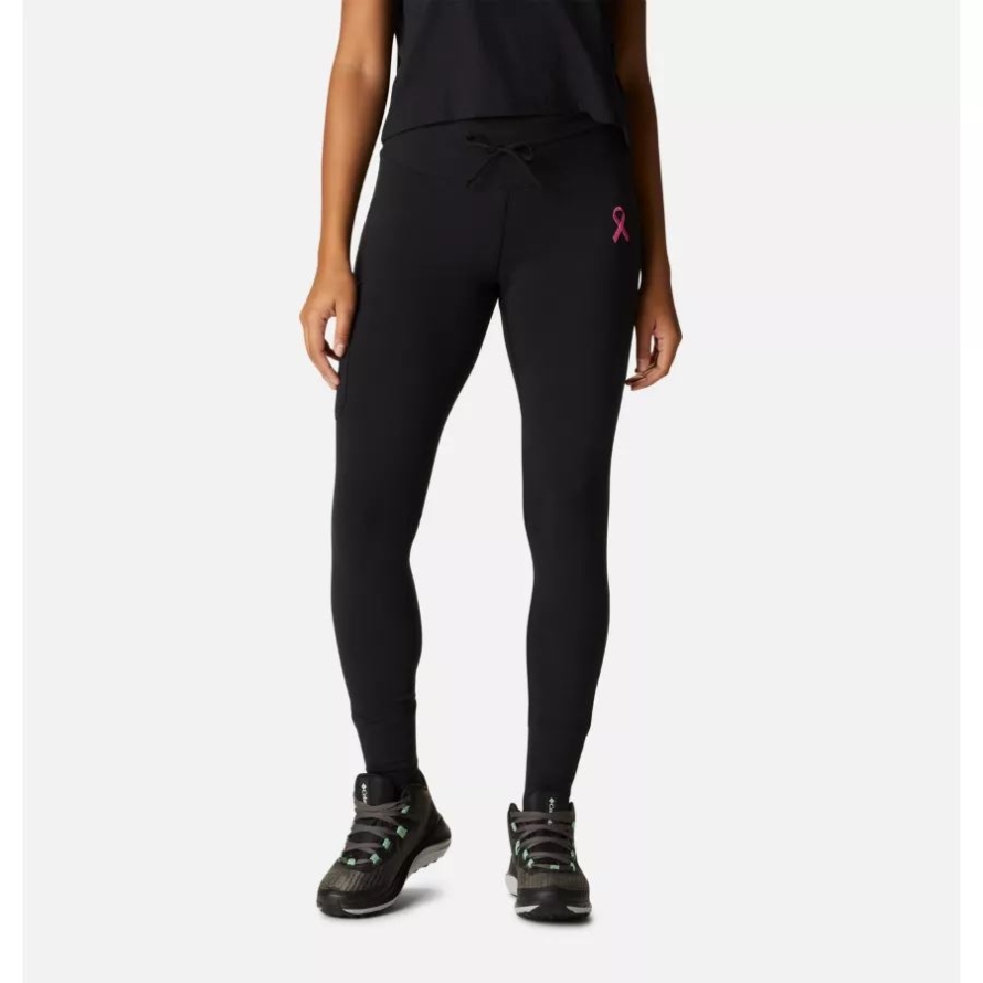Columbia Black Women's Tested Tough In Pink Leggings