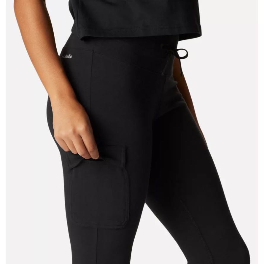 Columbia Black Women's Tested Tough In Pink Leggings