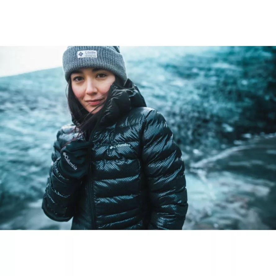 Columbia Black Women's Three Forks Black Dot Jacket