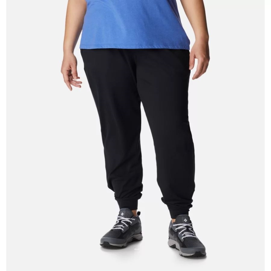 Columbia Black Women's Weekend Adventure Joggers Plus Size