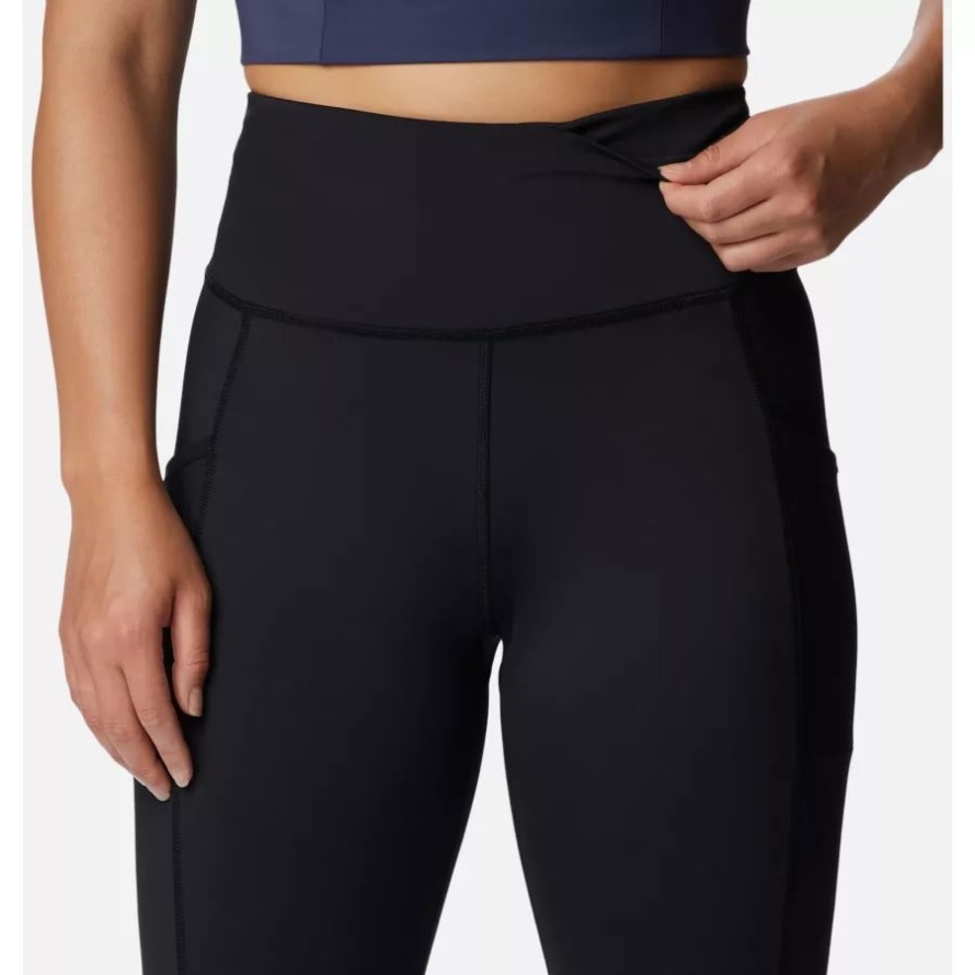Columbia Black Women's Windgates High-Rise Leggings
