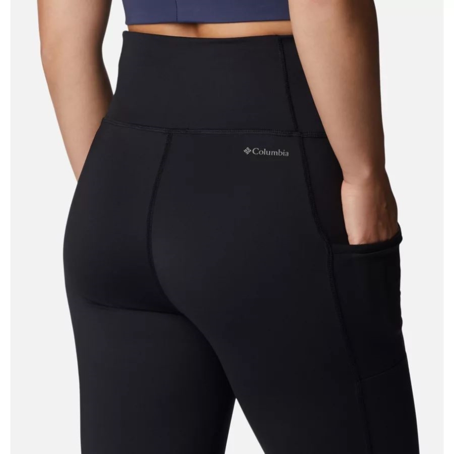 Columbia Black Women's Windgates High-Rise Leggings