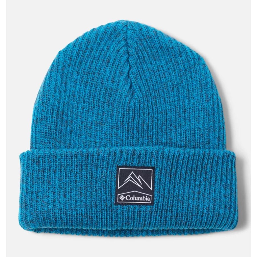 Columbia Blue Chill/Nocturnal Marled Whirlibird Cuffed Beanie