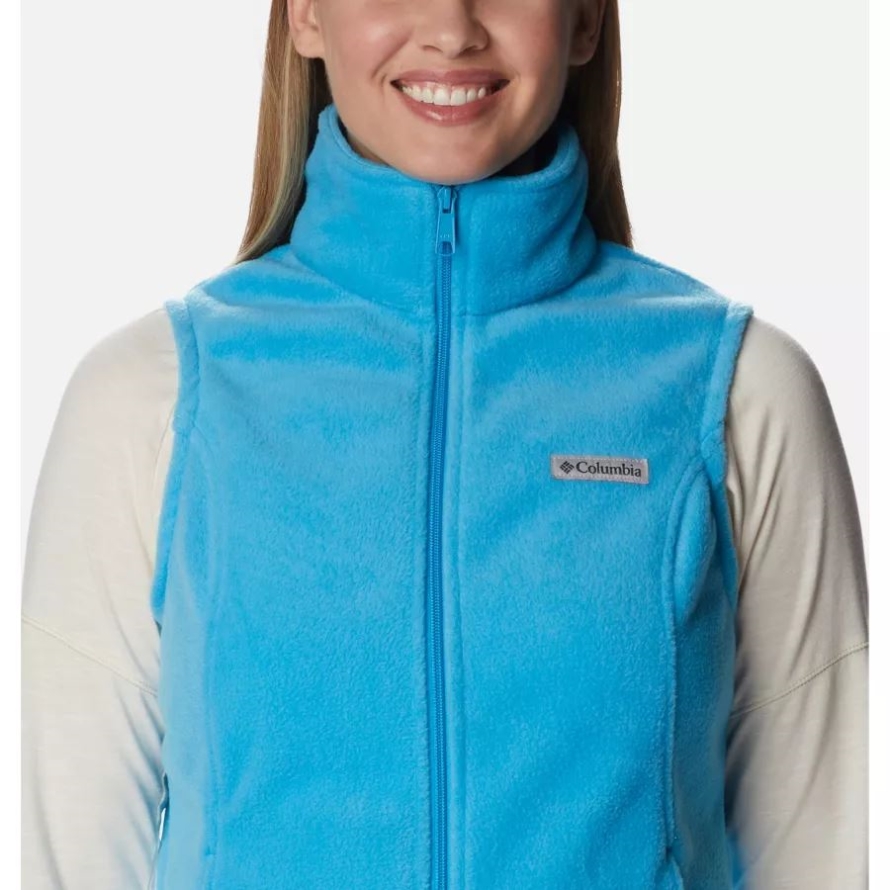Columbia Blue Chill Women's Benton Springs Vest