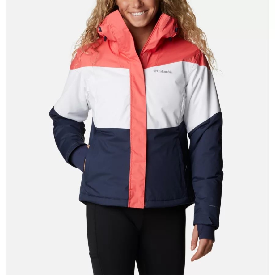 Columbia Blush Pink/White/Nocturnal Women's Tipton Peak II Insulated Jacket