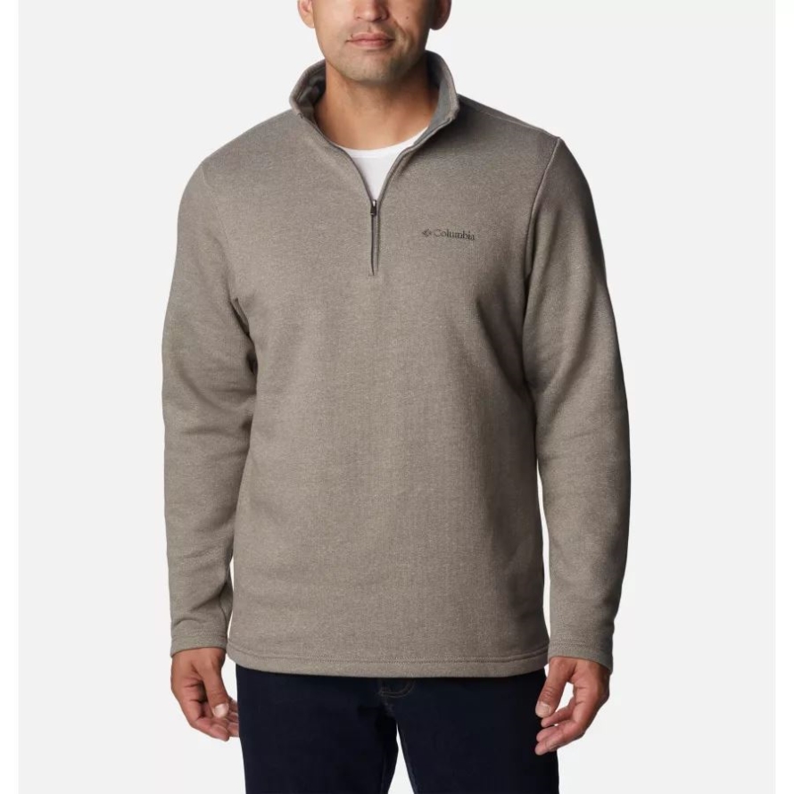 Columbia Boulder Heather Men's Great Hart Mountain III Half Zip
