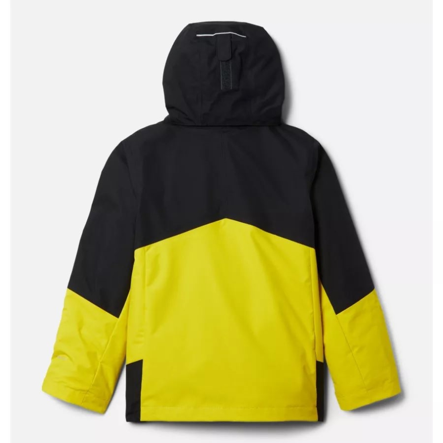 Columbia Boys' Bugaboo II Fleece Interchange Jacket Laser Lemon/Black
