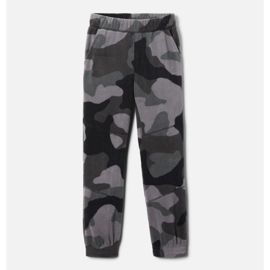 Columbia Boys' Glacial Fleece Joggers Black Mod Camo